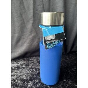 Living Solutions Glass Bottle with Sleeve 20 fl.oz.